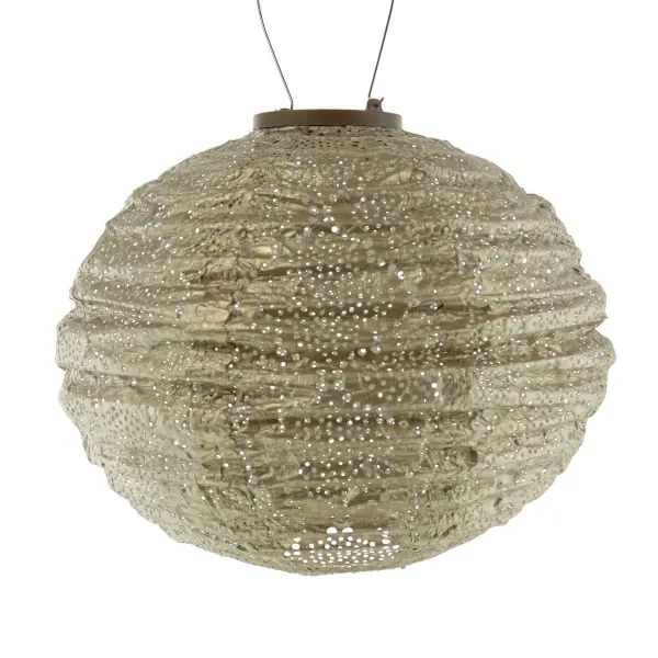 LUMIZ Lampion Solarlampe Round 30 Bazaar Gold goldfarben Ø 30 cm - Tyvek® LUMIZ Lampion Solarlampe Round 30 Bazaar Gold goldfarben Ø 30 cm - Tyvek®