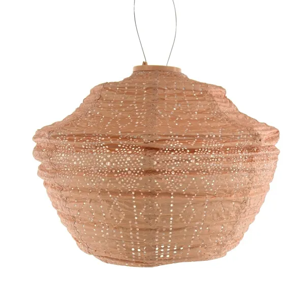 LUMIZ Lampion Solarlampe Crown 40 Funale Apricot aprikot Ø 40 cm - Tyvek® LUMIZ Lampion Solarlampe Crown 40 Funale Apricot aprikot Ø 40 cm - Tyvek®