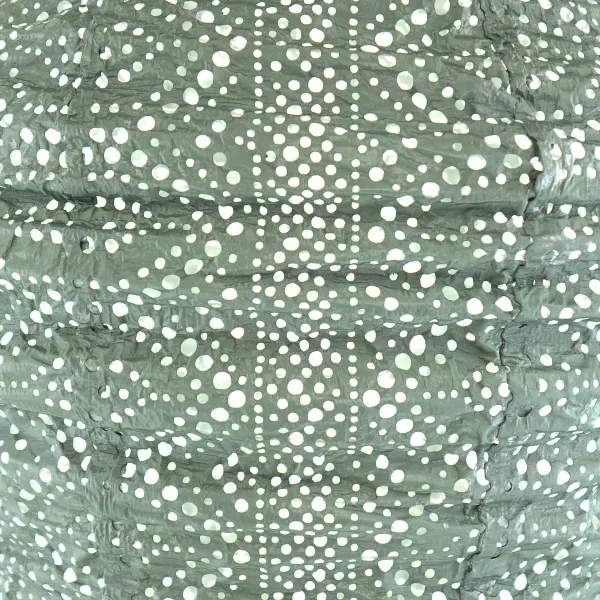 LUMIZ Lampion Solarlampe Ballon XL Lace Sage Green salbeigrün Ø 34 cm - Tyvek®