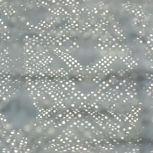 LUMIZ Lampion Solarlampe Oval 40 Mosaic Grey Blue graublau Ø 40 cm - Tyvek®