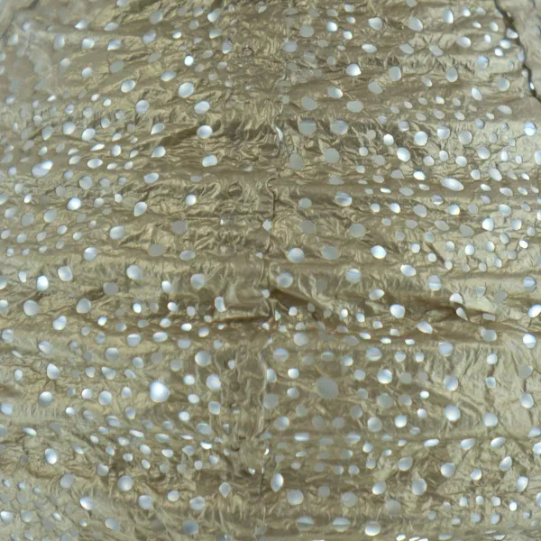 LUMIZ Lampion Solarlampe Bulb 16 Occult Gold goldfarben Ø 16 cm - Tyvek®