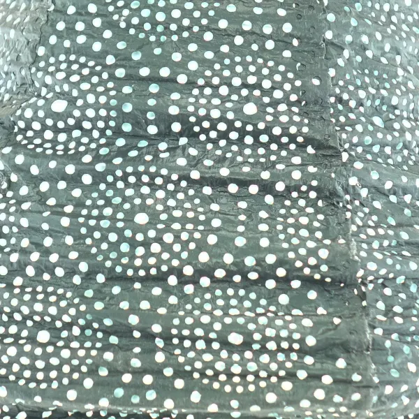 LUMIZ Lampion Solarlampe Can Occult Green dunkelgrün Ø 30 cm - Tyvek®