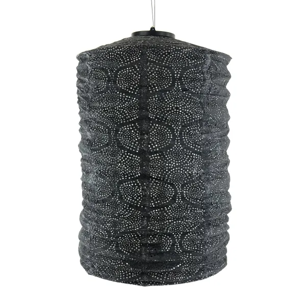 LUMIZ Lampion Solarlampe Cylinder 28 Tigres Black schwarz Ø 28 cm - Tyvek® LUMIZ Lampion Solarlampe Cylinder 28 Tigres Black schwarz Ø 28 cm - Tyvek®