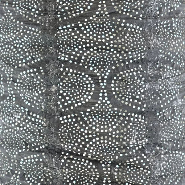 LUMIZ Lampion Solarlampe Cylinder 28 Tigres Black schwarz Ø 28 cm - Tyvek®