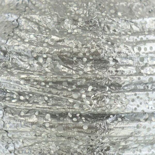 LUMIZ Lampion Solarlampe Round 20 Topaze Silver silberfarben Ø 20 cm - Tyvek®