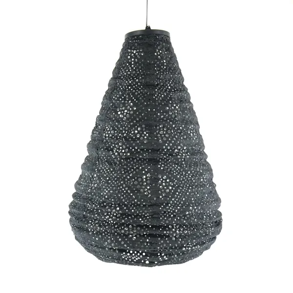 LUMIZ Lampion Solarlampe Drop 28 Topaze Dark Grey dunkelgrau Ø 28 cm - Tyvek® LUMIZ Lampion Solarlampe Drop 28 Topaze Dark Grey dunkelgrau Ø 28 cm - Tyvek®