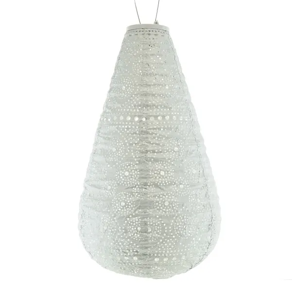 LUMIZ Solarlampe Tropfen Ø 28 cm silber LUMIZ Solarlampe Tropfen Ø 28 cm silber
