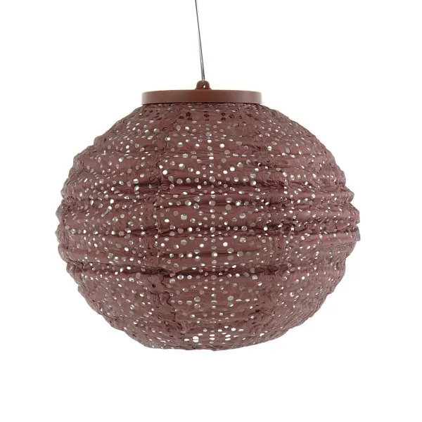 LUMIZ Lampion Solarlampe Round 20 Sashiko Copper kupferfarben Ø 20 cm - Tyvek® LUMIZ Lampion Solarlampe Round 20 Sashiko Copper kupferfarben Ø 20 cm - Tyvek®