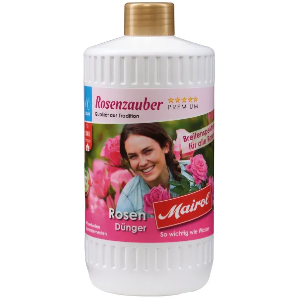 Mairol® Rosen-Dünger Liquid Rosenzauber 1.000 ml