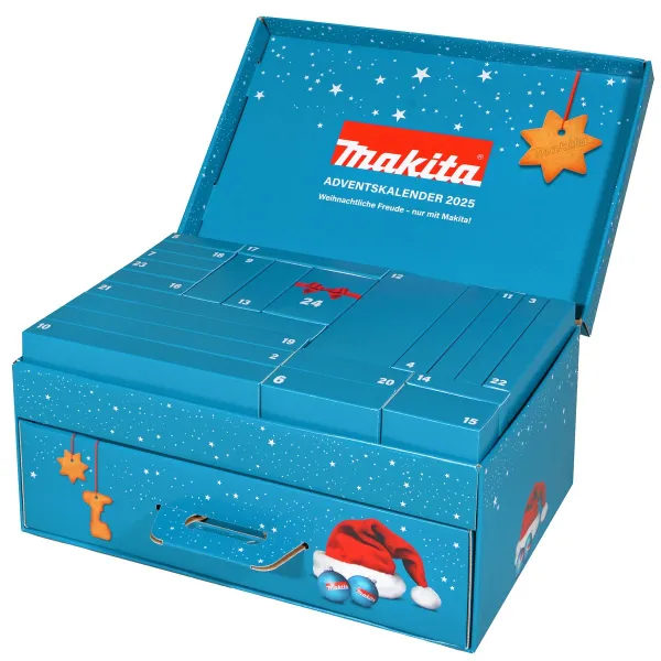 Makita® Adventskalender Edition 2025 ein Must Have für alle Fans