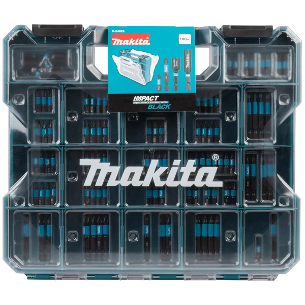 Makita® Schraubenbit C- & E-Form Impact Black schwarz Sortiment 100 tlg - E-24826