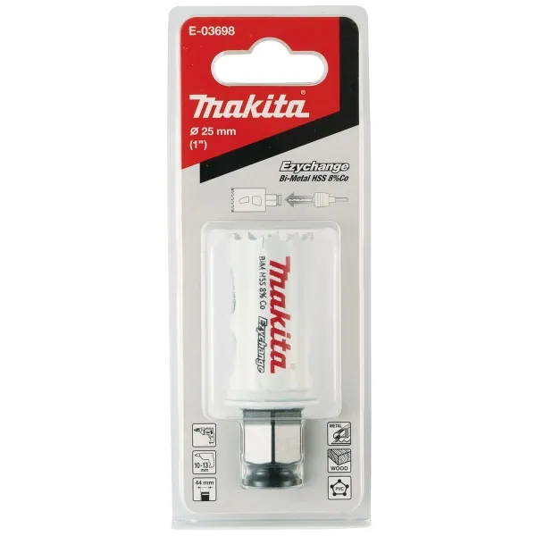 Makita® Zubehör BiM-Lochsäge Ø 25 mm HSS 8% Co EZYCHANGE - E-03698