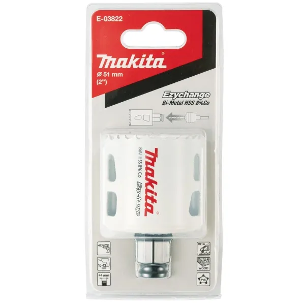 Makita® Zubehör BiM-Lochsäge Ø 51 mm HSS 8% Co EZYCHANGE - E-03822