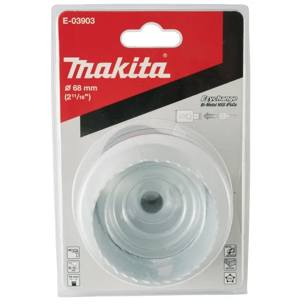 Makita® Zubehör BiM-Lochsäge Ø 68 mm HSS 8% Co EZYCHANGE - E-03903