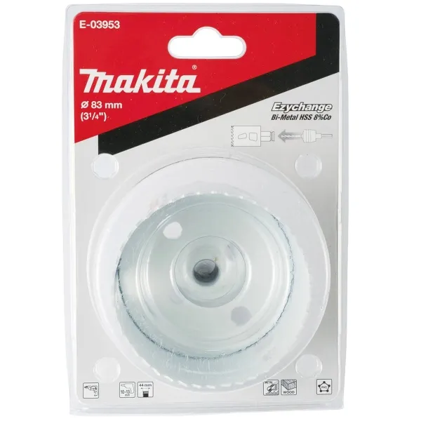 Makita® Zubehör BiM-Lochsäge Ø 83 mm HSS 8% Co EZYCHANGE - E-03953