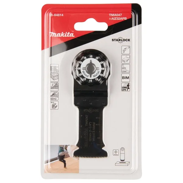 Makita® Zubehör BiM Tauchsägeblatt 32 mm Long Life TMA047 - B-64814