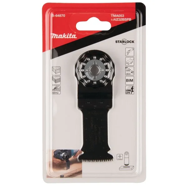 Makita® Zubehör BiM-Tauchsägeblatt 32 mm Long Life TMA053 - B-64870