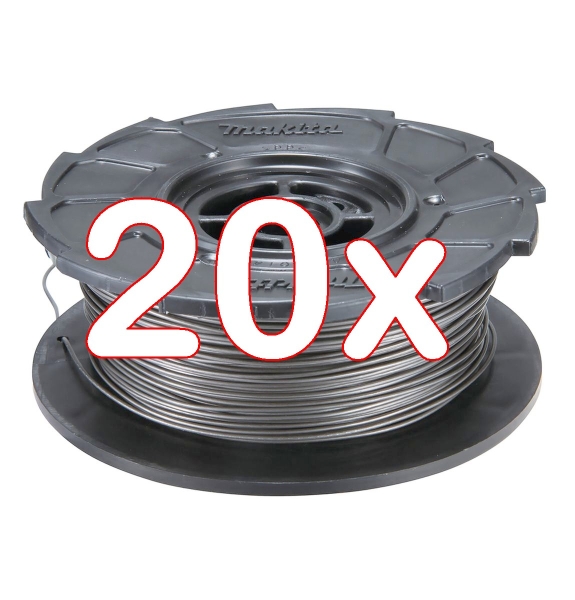Makita® Zubehör Bindedraht blank Ø 0,8 mm - 2.000 Meter - 199137-9