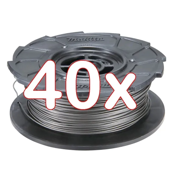 Makita® Zubehör Bindedraht blank Ø 0,8 mm - 4.000 Meter - 199137-9