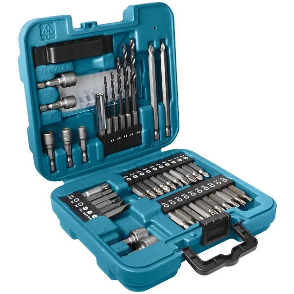 Makita® Zubehör Bit-Set + Bohrer - D-58877 - 42 teilig Makita® Zubehör Bit-Set + Bohrer - D-58877 - 42 teilig