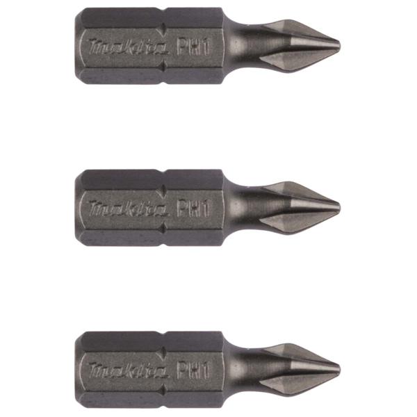 Makita® Zubehör Bits PH1 - 25 mm B-23450 - 3er Pack