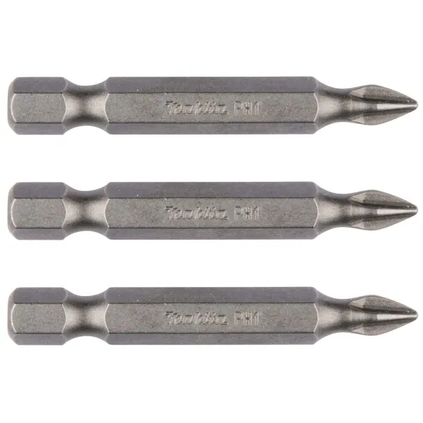 Makita® Zubehör Bits PH1 - 50 mm B-25214 - 3er Pack Makita® Zubehör Bits PH1 - 50 mm B-25214 - 3er Pack