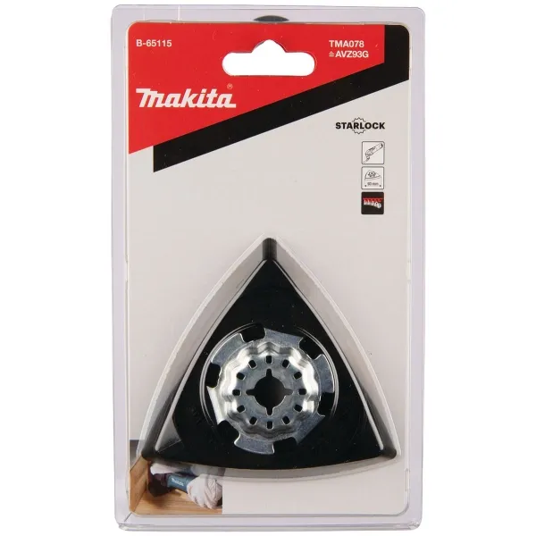 Makita® Zubehör Delta-Schleifplatte Klett 94 mm TMA078 - B-65115