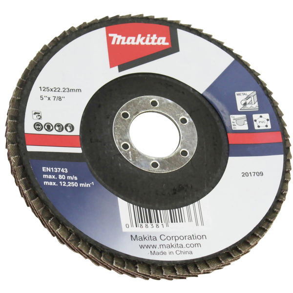 Makita® Zubehör Fächerscheiben Ø 125mm A60 D-63482