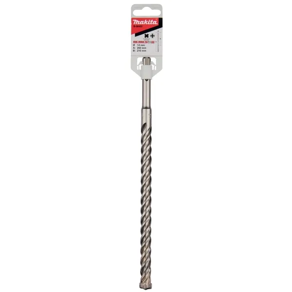Makita® Zubehör Hammerbohrer NEMESIS II SDS-PLUS 14 x 260 mm - B-58453