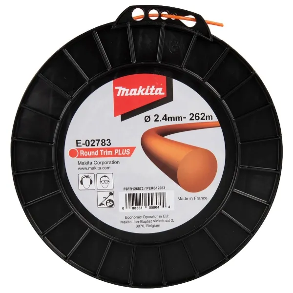 Makita® Zubehör Mähfaden Round TrimPLUS Ø 2,4 mm -263 m E-02783