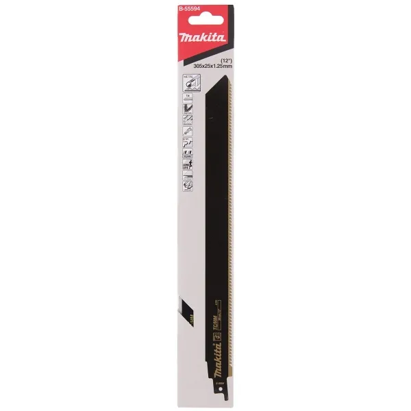 Makita® Zubehör Recipro-Sägeblatt Rettung 305 x 1,25 mm 8 TPI - B-55594