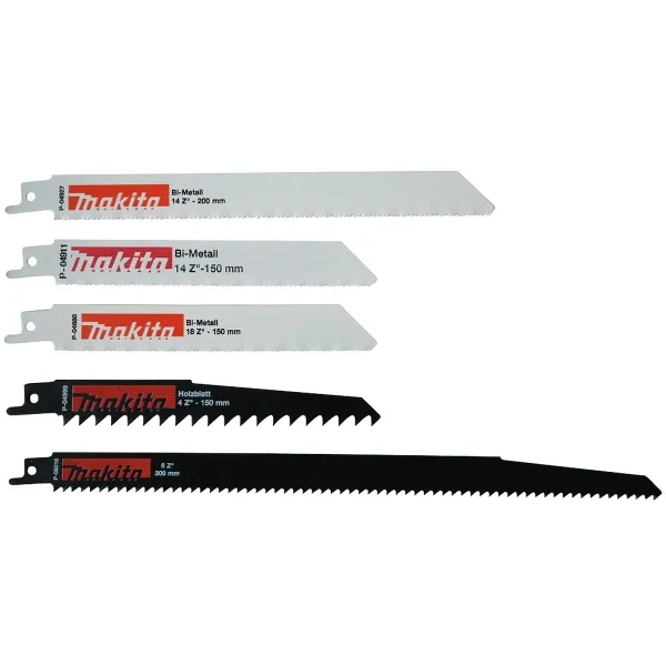 Makita® Zubehör Reciprosägeblatt-Set - P-83945 Makita® Zubehör Reciprosägeblatt-Set - P-83945