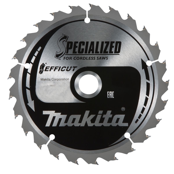Makita® Zubehör Sägeblatt Holz Ø 216 x 1,5 x 30 mm 80Z EFFICUT - E-08919