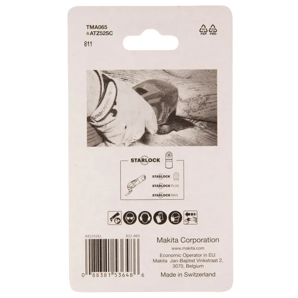 Makita® Zubehör Schaber HCS 52 x 26 mm TMA065 - B-64989