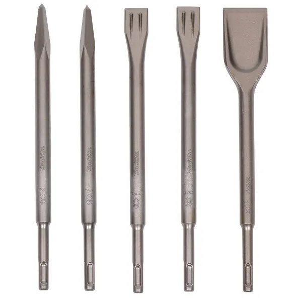 Makita® Zubehör SDS-PLUS Meißel Sortiment 5 teilig - B-30536 Makita® Zubehör SDS-PLUS Meißel Sortiment 5 teilig - B-30536