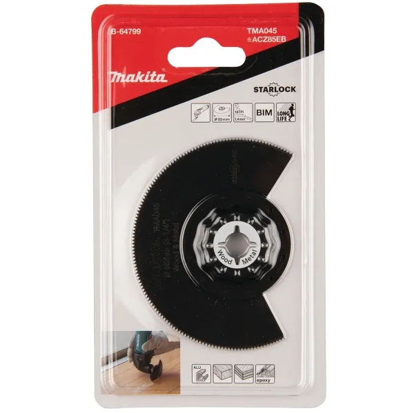Makita® Zubehör Segmentsägeblatt Ø 85 mm 1,4 mm TMA045 - B-64799