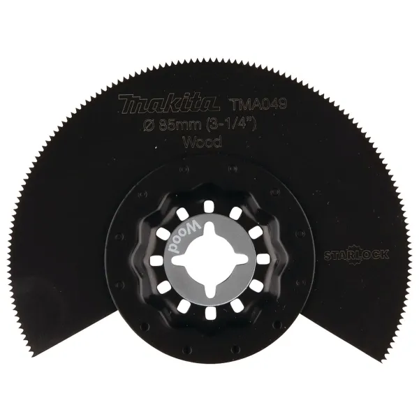 Makita® Zubehör Segmentsägeblatt TMA049 HCS 18 TPI Ø 85 mm - B-64836 Makita® Zubehör Segmentsägeblatt TMA049 HCS 18 TPI Ø 85 mm - B-64836