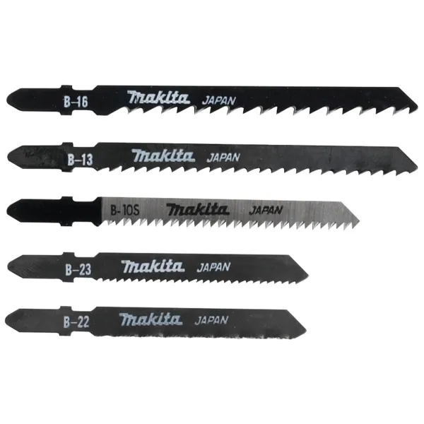 Makita® Zubehör Stichsägeblatt Sortiment B10 B13 B16 B22 B23 5 Stück - A-86898 Makita® Zubehör Stichsägeblatt Sortiment B10 B13 B16 B22 B23 5 Stück - A-86898