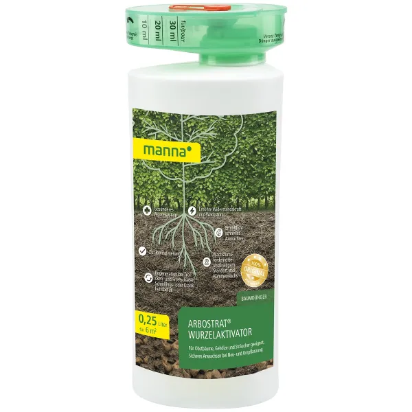Manna Arbostrat Wurzelaktivator für ca. 5 m² - 250 ml Manna Arbostrat Wurzelaktivator für ca. 5 m² - 250 ml