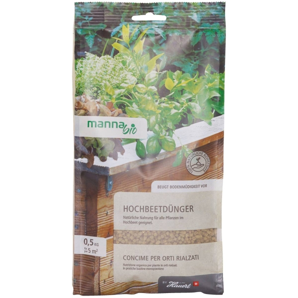 Manna Bio Hochbeetdünger für 5 m² - 0,5 kg