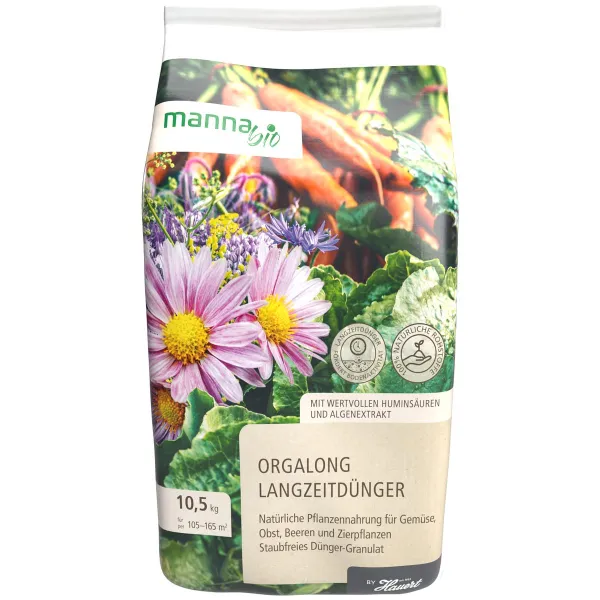 Manna Bio Langzeitdünger Orgalong für ca. 165 m² - 10,5 kg