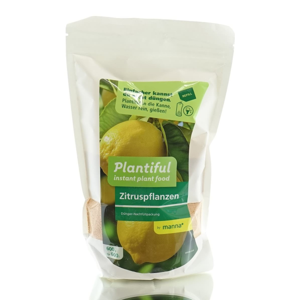 Manna Plantiful Zitruspflanzendünger Nachfüllpackung - 600 g