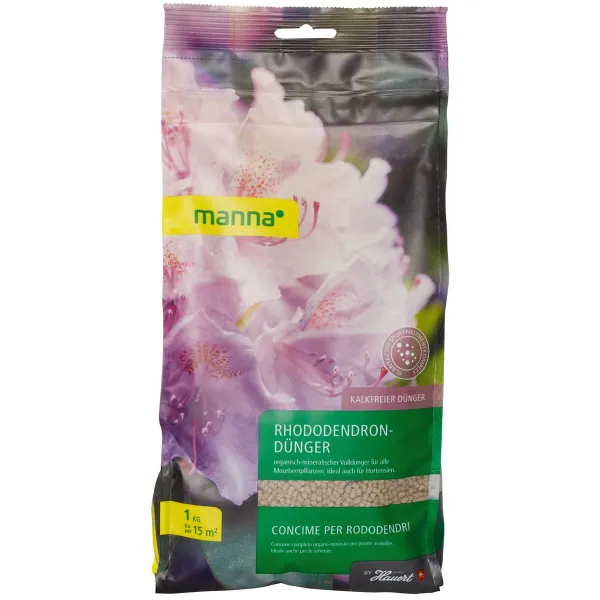 Manna Rhododendrondünger für ca. 15 m² - 1 kg Manna Rhododendrondünger für ca. 15 m² - 1 kg