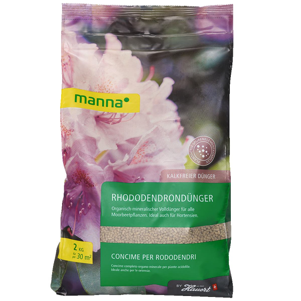 Manna Rhododendrondünger für ca. 30 m² - 2 kg