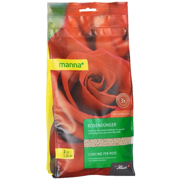 Manna Rosendünger für ca. 24 m² - 2 kg