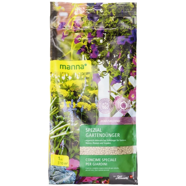 Manna Spezial-Gartendünger für ca. 10 m² - 1 kg
