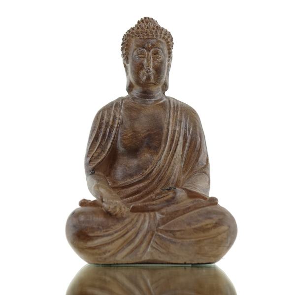 Mini Buddha Statue Lehrende Geste – Weisheit & Erkenntnis terracottafraben