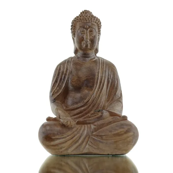 Mini Buddha Statue Lehrende Geste – Weisheit & Erkenntnis terracottafraben