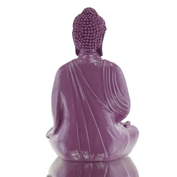 Mini Buddha Statue Meditation – innere Ruhe & Balance lila