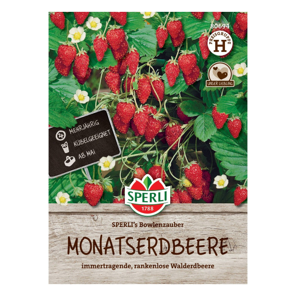 Monatserdbeere SPERLI's Bowlenzauber